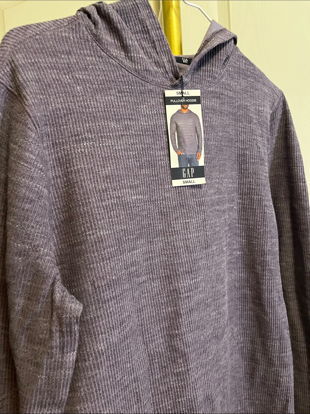 NWT GAP Mens Crewneck Pullover Hoodie Sz Small Msrp$65.00